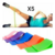 Set Kit X5 Bandas Fitness Isométricas Tiraband Ejercicio Gym - De Diseño