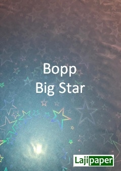 Bopp Holográfico BIG STAR - ROLO 22 cm x 100 m - comprar online