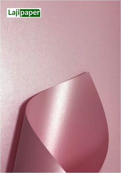 Papel Perolizado 180g - A4 - Rosa Ibiza - Pacote 10 folhas - comprar online