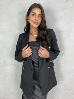 Blazer alfaiataria botões - loja online