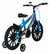 BICICLETA JOY V-BRAKE AZUL ARO 16 - Paraíso dos Brinquedos