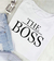 T SHIRT - THE BOSS - SEM PEDRARIAS