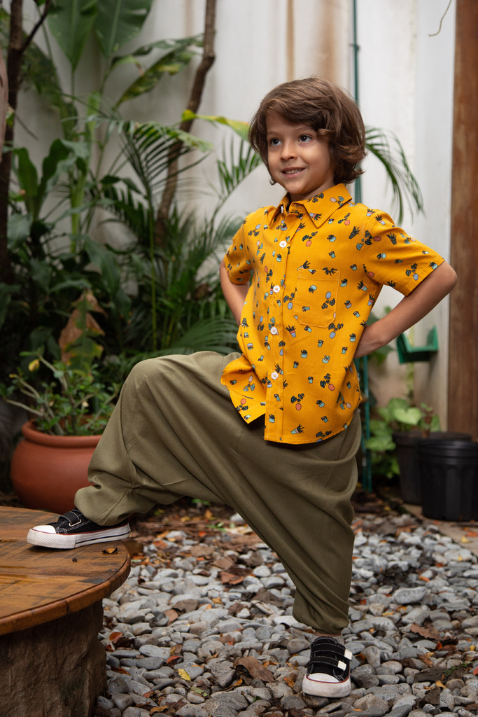 Calça Saruel Infantil - Loja Atelier Samambaia