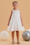 Vestido Infantil Petit Cherie Branco Ano Novo