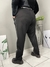 Calça PU com suede Plus Size - comprar online