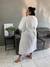Roupão Branco Malha fleece Plus Size - comprar online