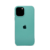 Case Silicone iPhone 13 Pro Max - Verde Turquesa