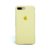 Case Silicone iPhone 7/8 Plus - Amarelo Fraco