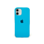 Case Silicone iPhone 12 Mini - Azul Celeste