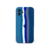 Case Silicone iPhone 12 - Arco Íris Azul (Fechada)