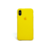Case Silicone iPhone X/Xs - Amarelo