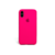Case Silicone iPhone X/Xs - Rosa Pink