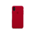 Case Silicone iPhone X/Xs - Vermelho