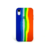 Case Silicone iPhone Xr - Arco Íris Laranja