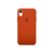 Case Silicone iPhone Xr - Laranja Coral