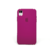 Case Silicone iPhone Xr - Rosa Escuro