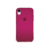 Case Silicone iPhone Xr - Vinho