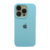 Case Silicone iPhone 14 Pro - Azul Caribe