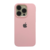 Case Silicone iPhone 14 Pro - Rosa (Maçã Preta)