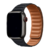 Pulseira Apple Watch - Elos de Couro Preto