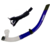 Snorkel Frontal Respirador Cetus para natação Azul - Nade Bem