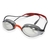 Óculos para Natação Hammerhead Aquatech Mirror Cinza e Vermelho - comprar online
