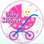 BABY SHOWER ROSA LAMINA COMESTIBLE en internet