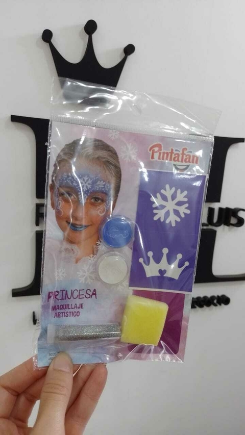 KIT MAQUILLAJE PRINCESAS FROZEN x1 U