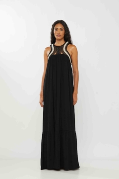 VESTIDO FLUIDO TANAH PRETO OTHER GIRLS - comprar online