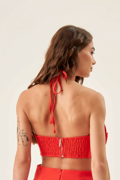 VESTIDO ALFAIATARIA GABRIELLE VERMELHO OTHER GIRLS - loja online