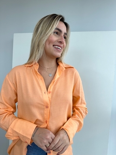 CAMISA GEOVANA CORAL - loja online