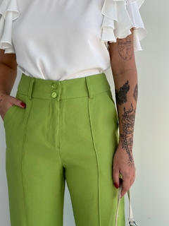 CALÇA MANU VERDE PRIMAVERA - Maria Bunita Brand