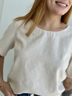 BLUSA MONIQUE CAQUI - comprar online