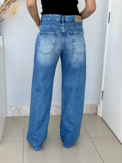 CALÇA WIDE LEG KARINA JEANS MÉDIO - comprar online