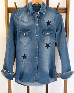 Camisa jean estrellas