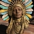 Estátua Cabocla Jurema Busto - 29cm (gesso) on internet