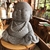 * Buda de Gesso Baby Pintura Granito 20cm - Misan Artesanato - buy online