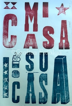 Mi Casa Su Casa 66x96cm - loja online