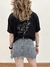 T-shirt Cropped - PRETO - comprar online