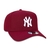 BONÉ NEW ERA YANKEES BORDÔ/BRANCO na internet