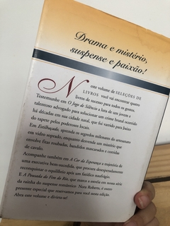 Seleções de Livros: O Jogo do Silêncio- Greg Iles / Pousada do Fim do Rio - Nora Roberts / Estilhaçado - Dick Francis / A Cor da Esperança- Susan Madison na internet