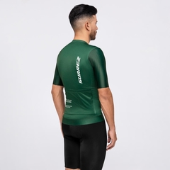 Jersey Masculina Suarez Velocity Pine Green - A sua loja de Triathlon online | 4 Tri Store
