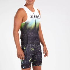 Top de Triathlon Masculino Zoot - Live Aloha - comprar online