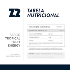 GEL Z2 - Tropical Fruit Energy - A sua loja de Triathlon online | 4 Tri Store