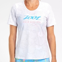 Camiseta de Corrida Zoot Feminina - Live Aloha