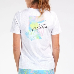 Camiseta de Corrida Zoot Feminina - Live Aloha - loja online
