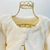 Bolero Infantil Branco Luxo Forrado Toque De Seda 4 Ao 12 - loja online