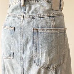 Saia midi jeans Afghan - Comprar em Rapha Desapega