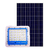 Refletor Holofote 100w Slim Grande + Placa Solar