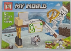 Imagen de MY WORLD - ROBOT MINECRAFT (minifiguras) - MG 658